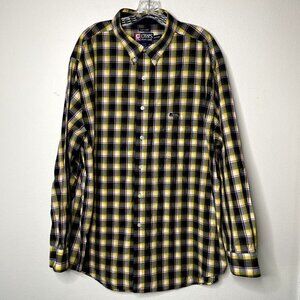 Chaps Ralph Lauren Long Sleeve Button Down Plaid XXL Casual